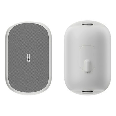 AW-8D-WT - Altavoz PoE Dante / 8 Pulgadas (0.66 pies) / IP66 Todo Clima / 2 Vías / 91 dB SPL / PoE++ / DSP Integrado / Montaje Pared / UL62368