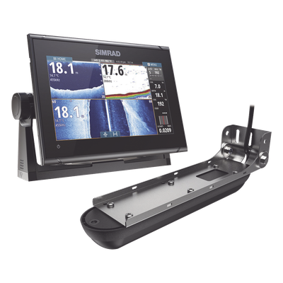 GO9KIT - Kit de pantalla multitáctil 9" y transductor multifrecuencia / NMEA 2000 / Wi-Fi integrado / GPS 10 Hz / CHIRP y banda ancha