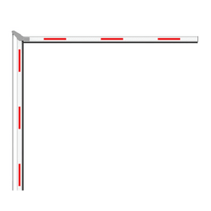 Brazo Articulado 4 mts (2+2) para Barreras Hikvision Serie DSTMG520 / Requiere Enganche Articulado