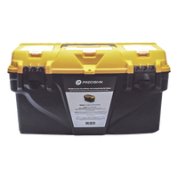 PST-H070-01 - Caja Porta Herramientas / 17" / 44x26x23 cm / Polipropileno / 550 gr / Candado / Charola para Tornillos