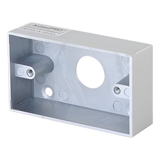 PRO800-BOX - Caja de Montaje para Botón de Salida / Aleación de Zinc Cromada / Superficie / 85 x 50 x 25 mm