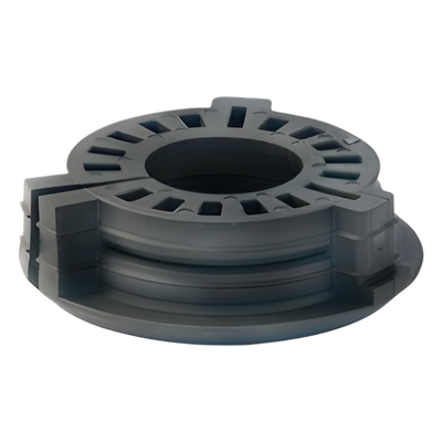 SEC-1114 - Bota Pasamuro / 4 in (10.16 cm) / 1 Orificio / Cable Coaxial Corrugado 1-1/4 in / TPE / SnapSeal