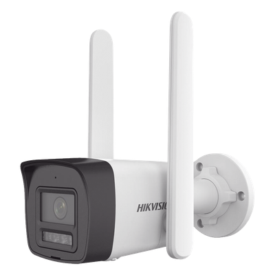 DS-2CD1043G2-LIDUF/4G/SL/LA/FUS - Cámara Bala IP / 4 Megapixel / Dual Light 30 m (98.4 ft) / 4G / AcuSense Lite / IP67 / H.265