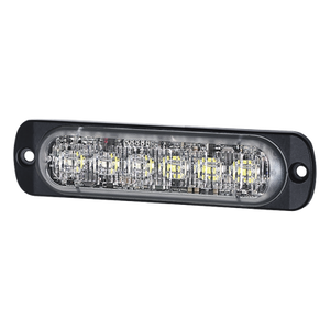SP12RW - Luz Auxiliar LED / 12 LEDs / Rojo/Claro / SAE Clase 1 / ECE R65 / IPX7 / Perfil 9 mm (0.35')