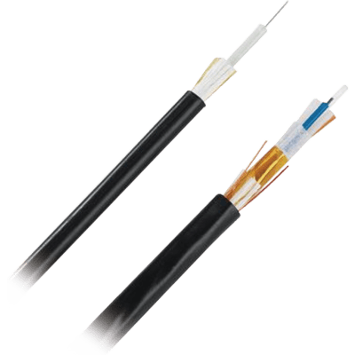 FOCLZ06 - Cable de Fibra Óptica / 6 Hilos / Multimodo OM4 50/125 / Interior-Exterior / Loose Tube 250 μm / LSZH / Dieléctrico