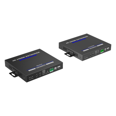 TT592 - Extensor HDMI sobre IP / 4K@60Hz / Cero Latencia / 100 m (328 ft) / IR Bidireccional / RS-232 / ARC / Salida Loop / IPColor