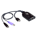 ATEN KA7168 cable para video, teclado y ratón (kvm) Negro