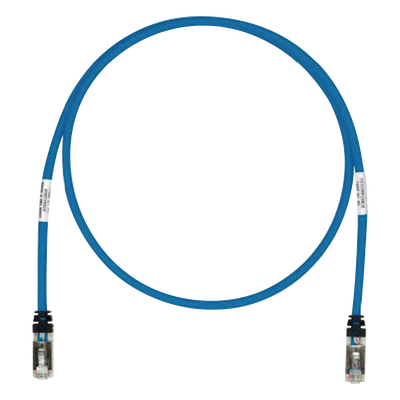 STP6X7BU - Patch Cord / Cat6A S/FTP / 26 AWG / 500 MHz / CM/LS0H / 2.13 m (7 ft) / Azul