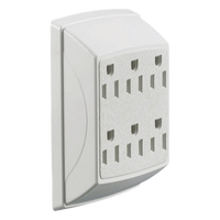 HUB-RT-600-W - Multicontacto Dúplex / 6 Salidas / 15 A / 125 V CA / 1875 W / Aislamiento Reforzado / -40 °C a 75 °C (-40 °F a 167 °F)