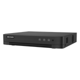 IDS-7216HQHI-M1/T - DVR Híbrido / 16 Canales TURBOHD + 8 Canales IP / 3K Lite 2560x1440 / Audio Bidireccional por Coaxitron / AcuSense / H.265+ / 1 Bahía HDD hasta 10 TB / Salida Full HD