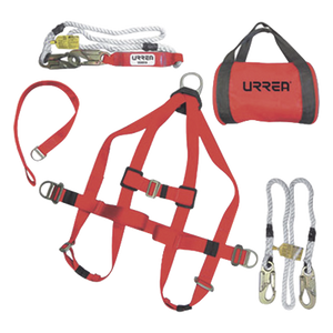 SYS-USA02A - Arnés de Posicionamiento / 5 Piezas / Talla 36-40 / 3,000 kg Resistencia Máxima / ANSI A10.14 y Z359.1