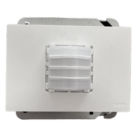 AS316S - Marco para caja americana / Montaje vertical y horizontal / IP20 / Termoestable con bastidor metálico / Blanco