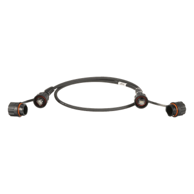 ISTP6X1MBL - Panduit ISTP6X1MBL cable de red Negro 1 m Cat6a SF/UTP (S-FTP)