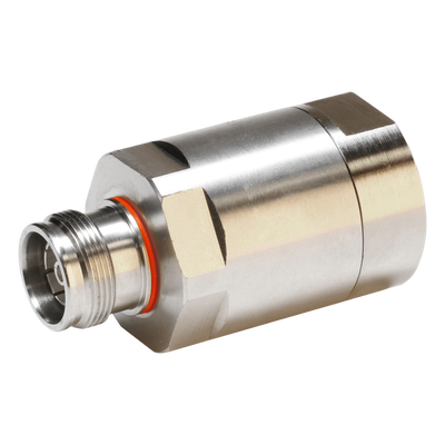 A5HF-D - Conector Clase D / Interfaz 4.3-10 hembra / Cables AVA5-50 y AVA5-50FX / 7/8" / 0-5000 MHz / 3.0 kW @ 900 MHz