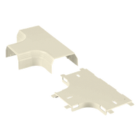 T45TWH - Accesorio en T para Canaleta / PVC Rígido / UL94V-0 / 0 a 50°C / Bajo Voltaje / Blanco