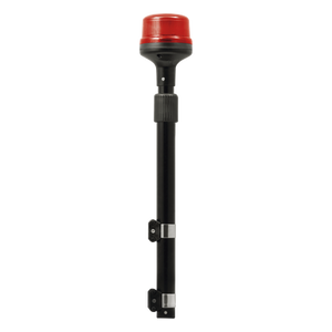 SPT16R - Luz Telescópica para Motocicletas / 8 LED / Rojo / 12~24 VCD / IP6K6 / ECE R65 / SAE J845 / 88 mm de Altura