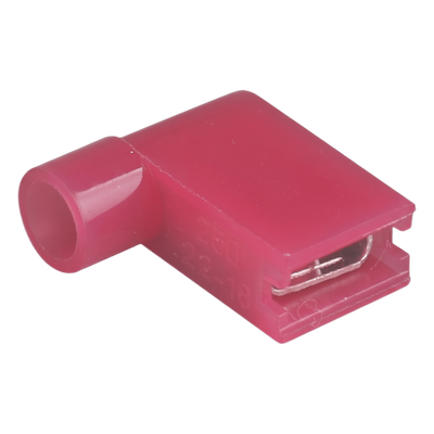 CON-101-3A-01L - Terminal Hembra Aislada Tipo L / 22-16 AWG / Aislamiento Completo / Paquete 25 Piezas / Compatible Terminal Macho F1
