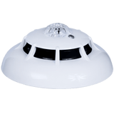 ID300 - Detector Combinado de Humo y Calor / 5 Modos de Operación / 4 Umbrales de Humo 0.08–0.15 dB/m / Termistor 58 °C o 72 °C / IP43 / Certificación EN 54-5 / EN 54-7