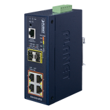 IGS-5225-4P2S - PLANET IGS-5225-4P2S switch Gestionado L2+ Gigabit Ethernet (10/100/1000) Energía sobre Ethernet (PoE) Azul