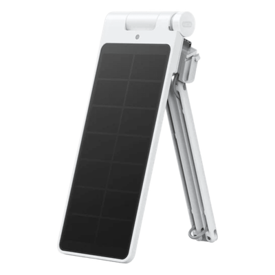 SWITCHBOTPANELSOLAR3 - Panel Solar para Automatización / 5V 0.3A / Ajuste 180° / ABS UV-Resistente / USB-C / -20°C a 60°C / Sensor de Luz Integrado