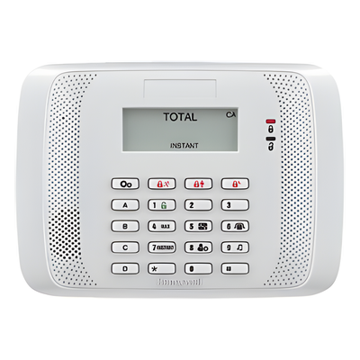 6152 - Teclado direccionable de palabras fijas / Teclas retroiluminadas / 4 teclas de función programables / Supervisado por panel / Compatible con paneles VISTA