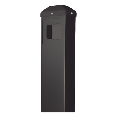 10-BOLLARD-BLK - Pedestal tipo bolardo para montaje de sensores BEA / REQUIERE ADAPTACIONES