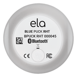 BLUEPUCKRHT - Sensor BLE de Temperatura y Humedad / Rango -40°C a +85°C / Alcance 500 m (1640 ft) / IP65 / Autonomía 18 Años / NFC