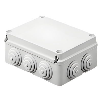 GW-44-011 - Caja Estanca de Derivación / 14 Entradas / IP55 / IK08 / 460x380x120 mm (18.1x14.96x4.72 in) / Libre de Halógenos