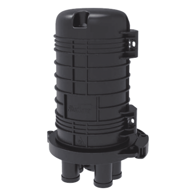 FITOSC220JC104 - Caja de Distribución de Fibra Óptica Vertical Tipo Domo / 48 Empalmes / IP68 / Exterior / 5-14 mm