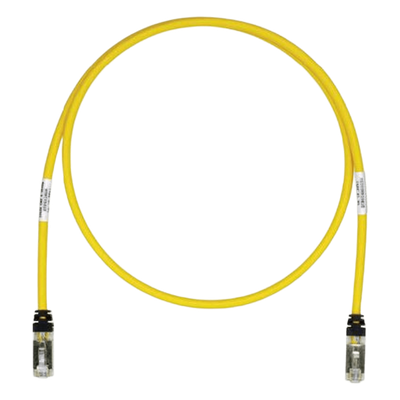 STP6X3YL - Patch Cord / Cat6A Blindado S/FTP / 26 AWG / CM/LSZH / 0.91 m (3 ft) / 500 MHz / Amarillo