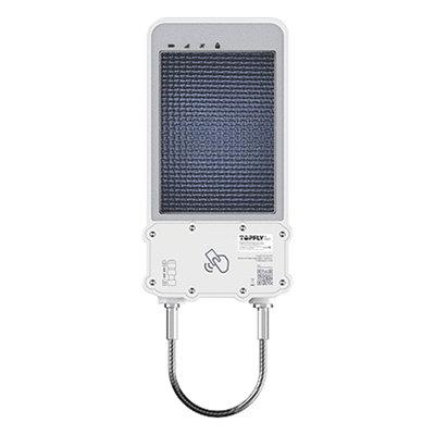 SOLARGUARDX100 - Cerradura Inteligente GPS / Rastreo LTE Cat-M1 / GNSS de Alta Precisión / Energía Solar 14,400 mAh / IP67 / RFID BLE OTA / Bluetooth 5.1