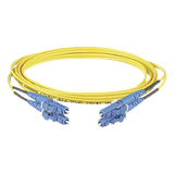 F92ERLNLNSNM010 - Jumper de Fibra Óptica / Monomodo OS2 9/125 / LC-LC Dúplex / OFNR Riser / LSZH / 10 m (32.81 pies)