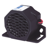 X-575 - Alarma de Reversa Vehicular / 107 dBA / 12-24 VDC / Sensor de Ruido Ambiental / Nylon Reforzado con Fibra de Vidrio / -40 °F a 185 °F (-40 °C a 85 °C)