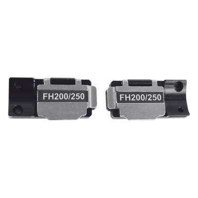 1332-250 - Par de Sujetadores (Holders) para Fibra Óptica 250 Micras para Fusionadoras Tempo
