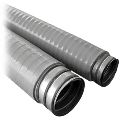 ANC-COT112-20 - Tubo Flexible tipo Liquidtight de 1 1/2" (38 mm) / Acero + Forro PVC / Rollo de 20 Metros.