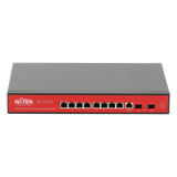 WI-PMS310GF-UPS-PLUS - Switch Administrable Capa 2 / 8 Puertos PoE Gigabit / 2 SFP / Respaldo Solar 500 W / Protección 6 kV / 20 Gbps