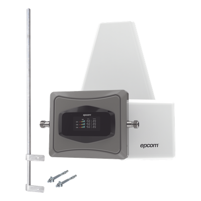 EP-TB-4GV2-CMLP - Epcom EP-TB-4GV2-CMLP amplificador de señal celular Amplificador de señal móvil para interior Negro, Gris, Blanco