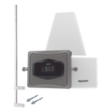EP-TB-4GV2-CMLP - Epcom EP-TB-4GV2-CMLP amplificador de señal celular Amplificador de señal móvil para interior Negro, Gris, Blanco
