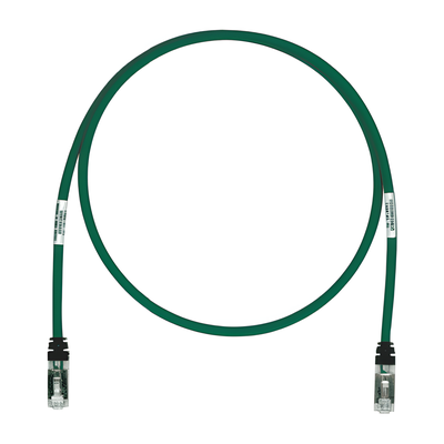 STP6X5GR - Patch Cord Cat6A / S/FTP Blindado / CM/LS0H / 1.52 m (5 pies) / 500 MHz / 26 AWG