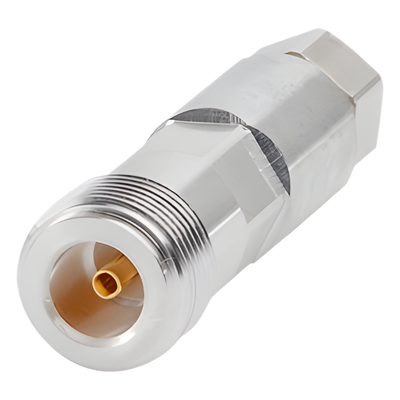 F1-PNF - Conector RF tipo N hembra / 50 ohm / 0-8000 MHz / Recto / Heliax FSJ1-50A