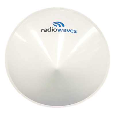 RD8 - Radomo para Antenas Parabólicas / 8 ft (2.4 m) / Reducción de Carga de Viento / Rango -40 a +60°C
