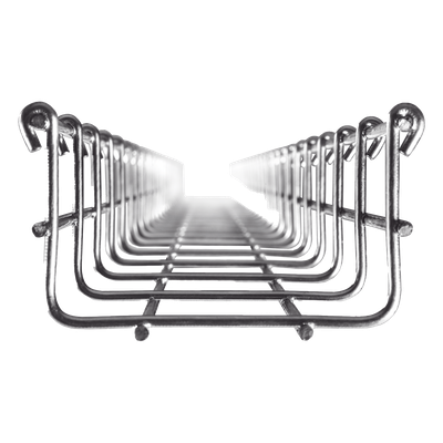 CH-54-100EZ - Charola Tipo Malla / 54 mm Peralte / 100 mm Ancho / 3 m Longitud / Electro Zinc / 86 Cables Cat6 / 9.84 pies