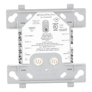 CRF-300 - Módulo de Relevador Direccionable / 2 Salidas Form C / Alimentación por Lazo SLC 2 Hilos / 24 VCC / Certificaciones UL y FM