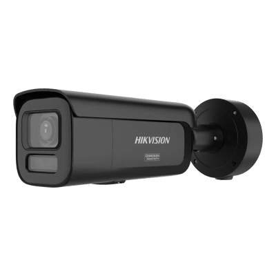 DS-2CD2647G3-LIZSY(BLACK) - Bala IP / 4 MP / Lente Mot. 2.8-12 mm / IR 60 m + Luz Blanca 60 m / WDR 130 dB / IP67 NEMA 4X / 196.85 pies