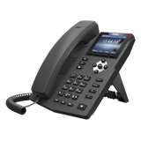 X3G - Teléfono IP empresarial para 2 lineas SIP con pantalla LCD de 2.8 pulgadas a color, puertos Gigabit y conferencia de 3 vías, PoE