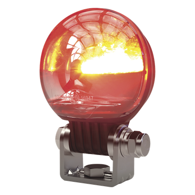 EW2030R - Señalizador de Arco para Montacargas / Haz Rojo 180° / 12-80 VDC / 100 Lúmenes / 1.04 A