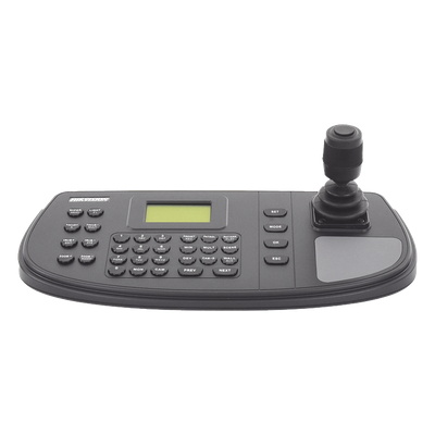 DS-1006KI(B) - Controlador PTZ IP/Analógico / RS-485 1200 m (3937 ft) / Pantalla 128x64 / 16 Usuarios / 4.5W / Interior