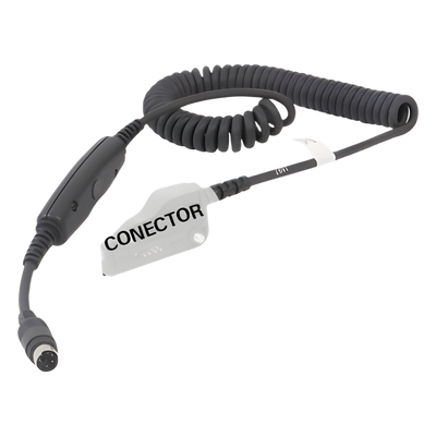 V3-10784 - Cable modular intercambiable / PTT integrado / IP67 / -30°C a +75°C / 9-30 lbs tensión / Compatible NX y TK