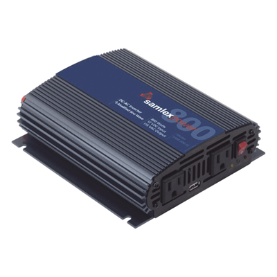 SAM-800-12 - Inversor CD-CA / 800 W / 12 Vcc Entrada / 115 Vca 60 Hz Salida / Onda Sinusoidal Modificada