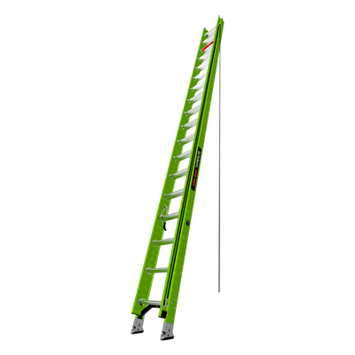 HYPERLITE-36-IA - Escalera de Extensión / Fibra de Vidrio y Aluminio / 10.9 m (35.8 ft) / Capacidad 375 lb (170 kg) / Estabilizadores Niveladores Integrados / Certificación ANSI-OSHA